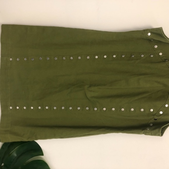 kate spade saturday army green dress - Picture 3 of 8